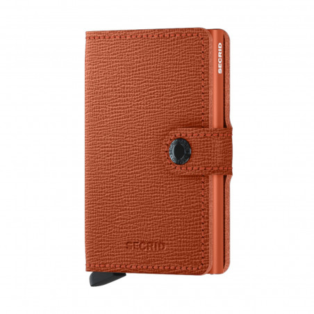 Secrid miniwallet crisple pumpkin arancione