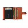 Secrid miniwallet crisple pumpkin arancione