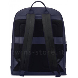 Roncato sidney zaino pelle blu pc 15.6