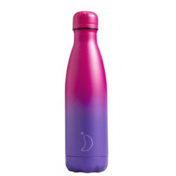 Chilly's Bottle 500ml Gradient Purple Fuxia