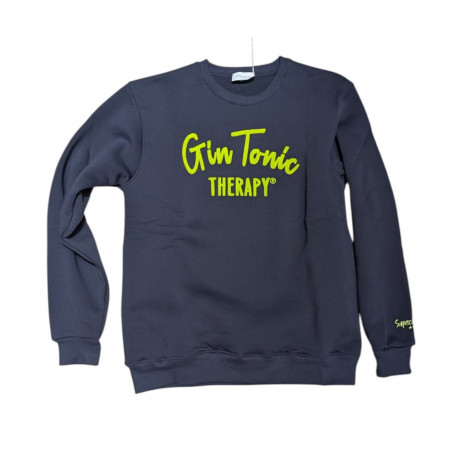 Superculture felpa gin tonic therapy blu