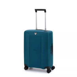 Roncato modulight trolley cabina rigido 4 ruote tsa blu denim