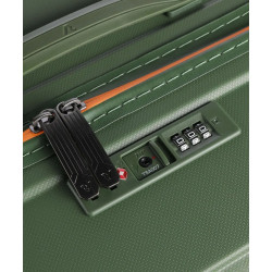 Roncato trolley grande rigido verde militare