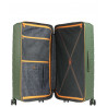 Roncato trolley grande rigido verde militare
