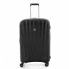 Roncato Uno Zip trolley medio rigido  4 ruote con tsa nero