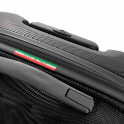 Roncato Uno Zip trolley medio rigido  4 ruote con tsa nero