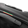 Roncato Uno Zip trolley medio rigido  4 ruote con tsa nero