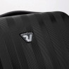 Roncato Uno Zip trolley medio rigido  4 ruote con tsa nero