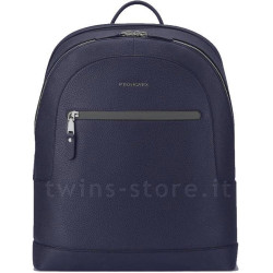 Roncato sidney zaino pelle blu pc 15.6