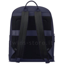 Roncato sidney zaino pelle blu pc 15.6